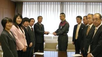 震災申し入れs