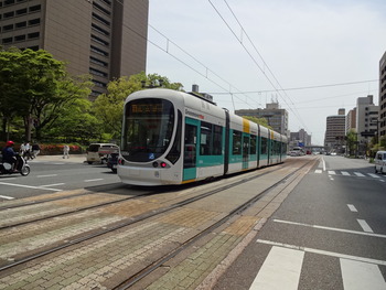 広島視察 路面電車