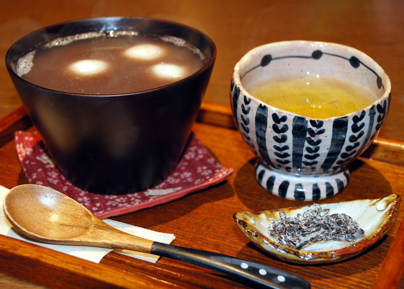 白玉ぜんざい