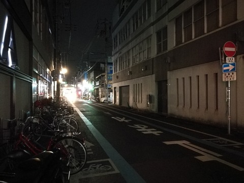 P9路地裏