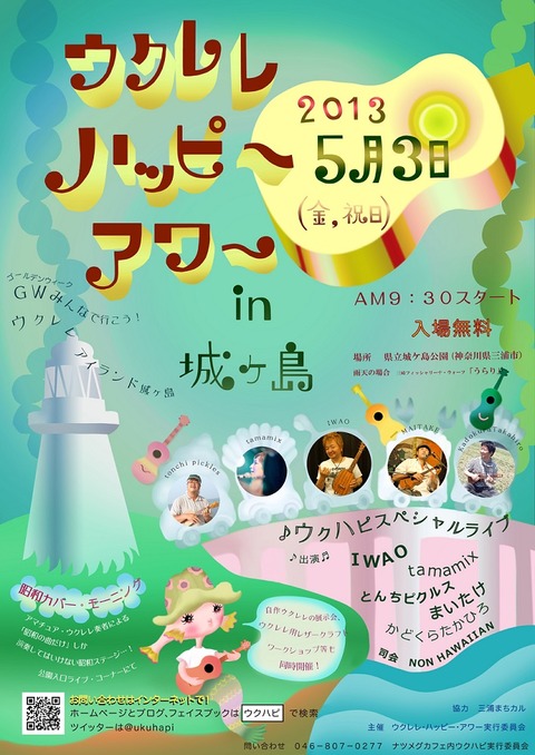 ウクレレハッピー3mini