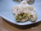 餃子食べかけ