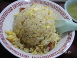 腸詰t炒飯大盛り