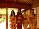 着物4人