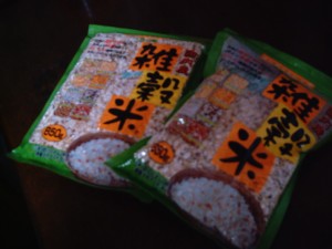 我が家のブーム。雑穀米