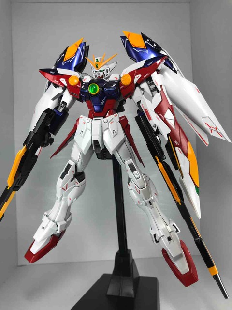 完成品【メッキ仕様】MG ウイングガンダム プロトゼロ EW 塗装 メカニカル 完成品【メッキ仕様】MG ウイングガンダム プロトゼロ EW 塗装