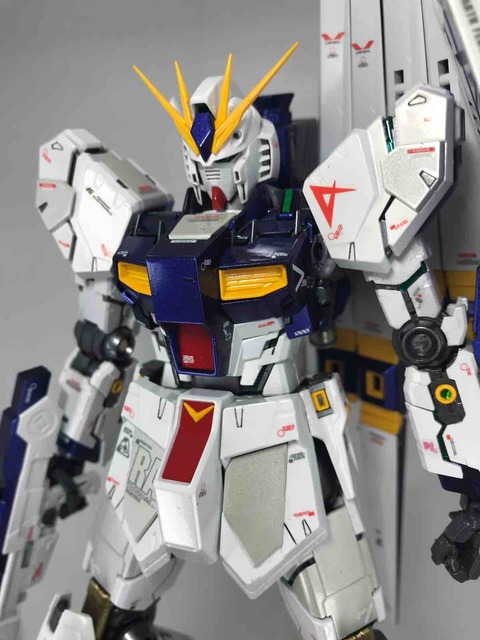 MG νガンダム ver.ka 製作 塗装 その五 【完成】 : Morgana Works