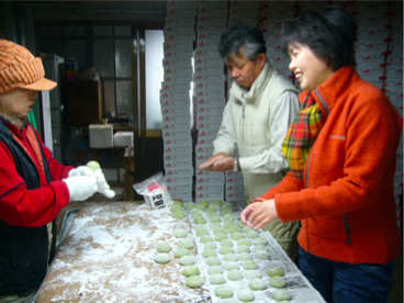 餅つき