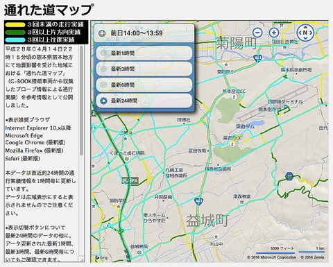 通れた道