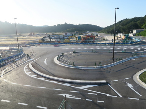 野蒜駅前造成地