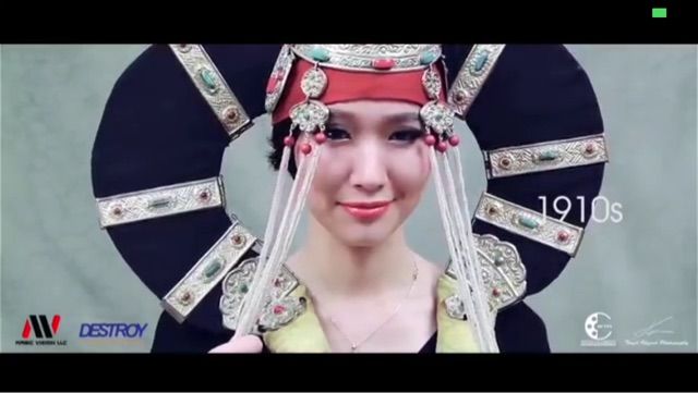 モンゴル人女性の100年間のヘアスタイルの流行の変化を1分で分かる動画 モンゴル情報クローズアップ