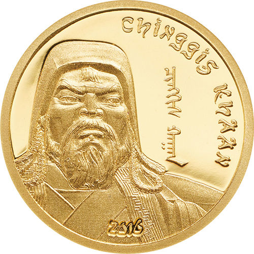 モンゴル金貨2016