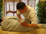 施術中