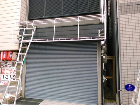 4.25 城東区 きまぐれ テント張替え工事 a