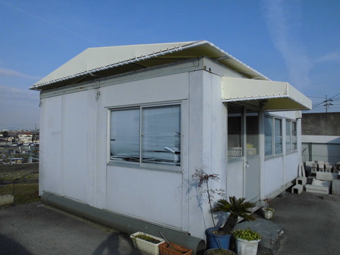 16 ㈱永山工務店 藤坂 テント工事 b