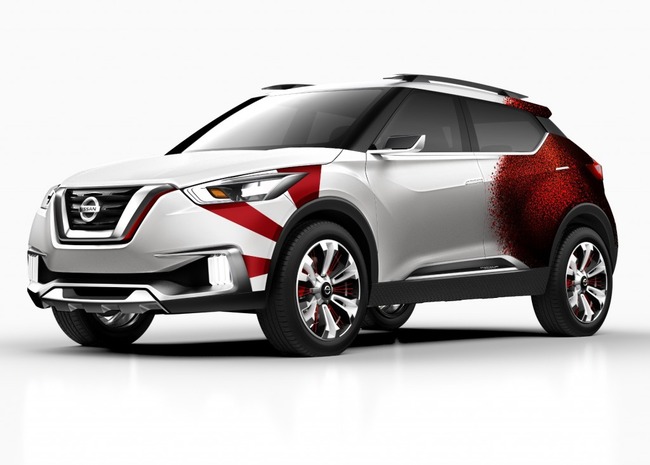 Nissan-Kicks-Samba-concept-front-quarter