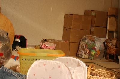 部屋が・・・