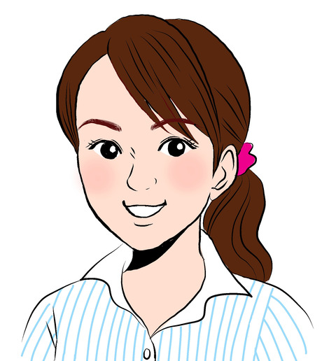 MPC似顔絵完成NAOKO