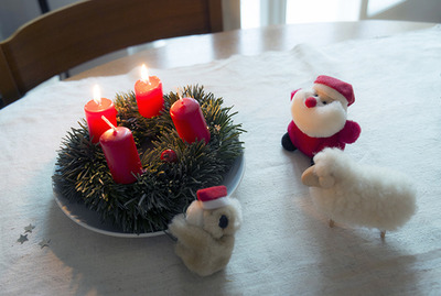 xmas candles blog