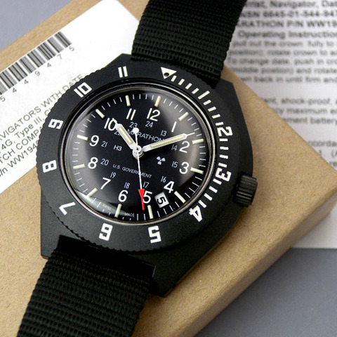 マラソン ナビゲーター デイト パイロット クォーツ 入荷しま