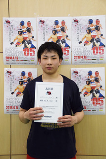 優勝者フェザー級
