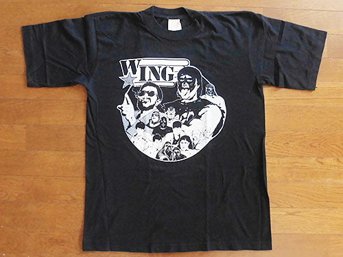W★ING BEST CHAMP 1993 Tシャツ L 当時物 植地毅 90s 当時もの プロレス Tシャツ W⭐︎ING W☆ING BEST CHAMP 1993 T