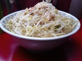 10/14ラーメン二郎目黒店大ラーメンアブラ