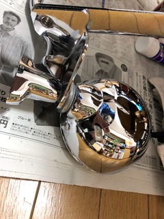 8④パッシングランプステー磨き完了アップ03