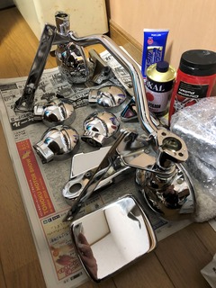 25⑫磨きを待っているパーツ