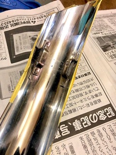 h31.3.10⑫純正マフラーメンテナンス