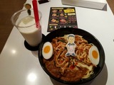 アベ焼きカレーラーメン、再び。(^^;)