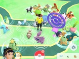 パーキングエリアのポケモン達は必死…。