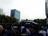 今回は中に入るのがたいへんだった。