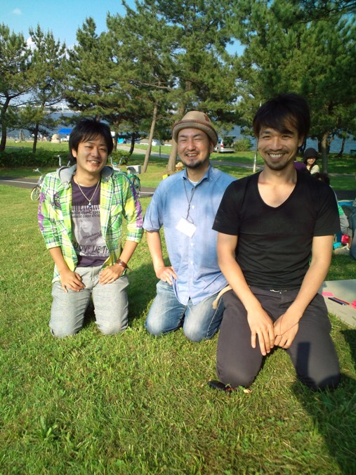 公園で♪