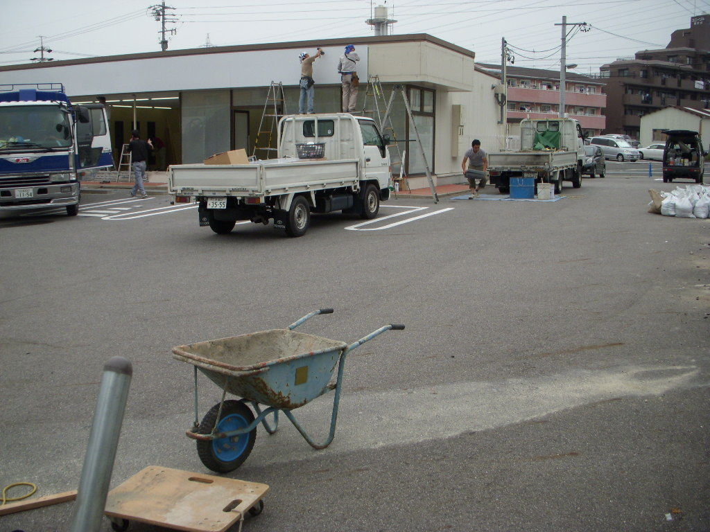 新店舗外装工事