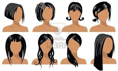 1470290-illustration-of-female-hair-styles
