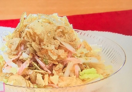【白菜のタワーサラダ】レシピ