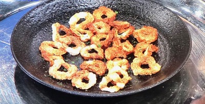 【超簡単ちくわの磯辺揚げ風】レシピ