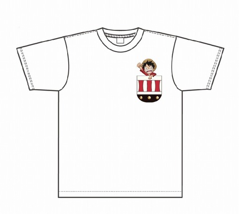 s-ひょっこりTシャツ(ルフィ)