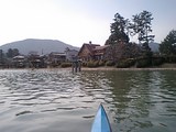 満水の琵琶湖