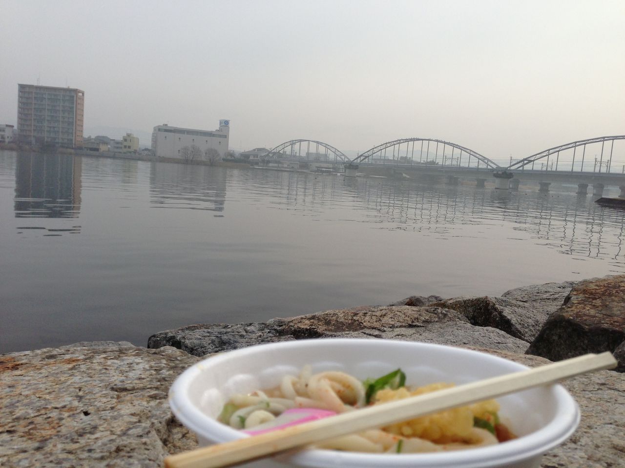 琵琶湖とうどん
