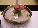 お造里 本鮪 貝 目抜 針魚