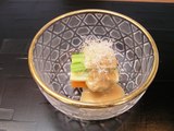 鰻作うざくとカマンベールチーズ