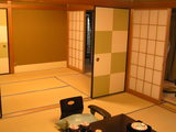客室露天風呂付きのお部屋