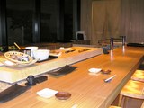 和食レストラン、カウンター