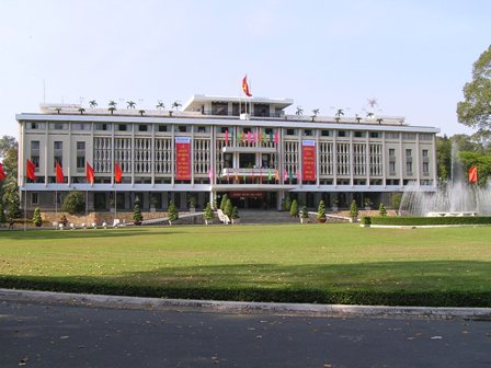 統一会堂(南ベトナム時代の大統領官邸)