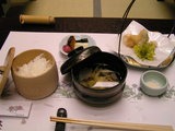 ご飯セット ちぎりっこ汁