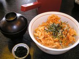 千本一のぬまづ丼(桜海老のかき揚げ)