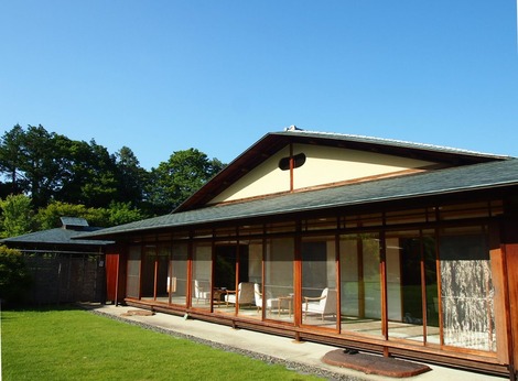 「宿木」お庭から