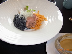 牛ロース入り涼麺